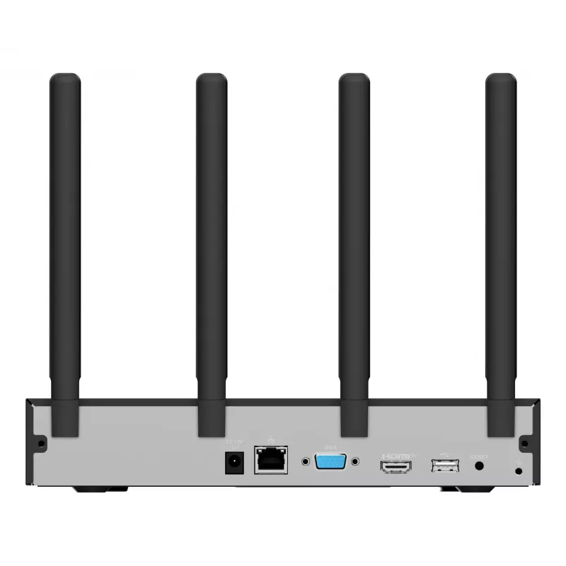 Tīkla videoreģistrators IMOU N110W - 10 kanālu Wi-Fi 6 NVR, maks. 2592x1944, divjoslu Wi-Fi, SATA disks līdz 16 TB, 10/100 Ethernet, melns