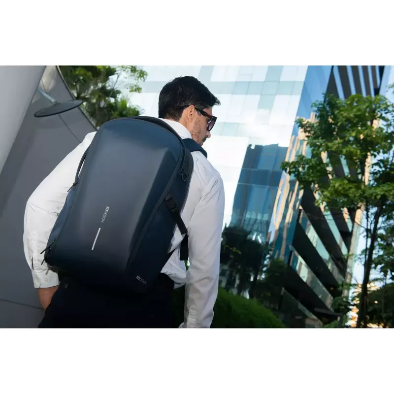 Portatīvā datora mugursoma XDDESIGN Bizz Navy — ūdensizturīga, viegla, modelis P705.935