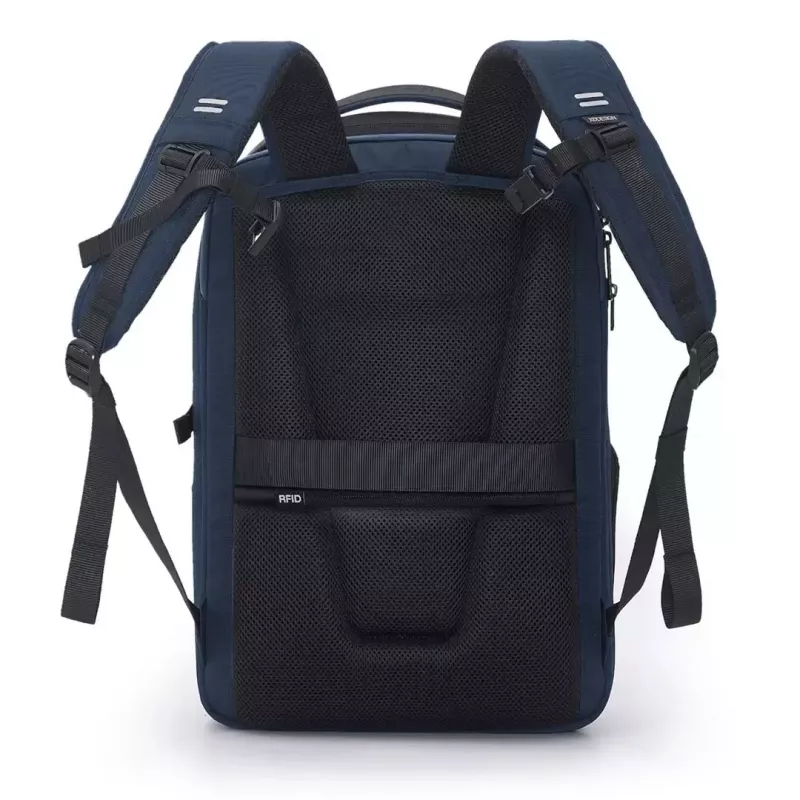 Portatīvā datora mugursoma XDDESIGN Bizz Navy — ūdensizturīga, viegla, modelis P705.935