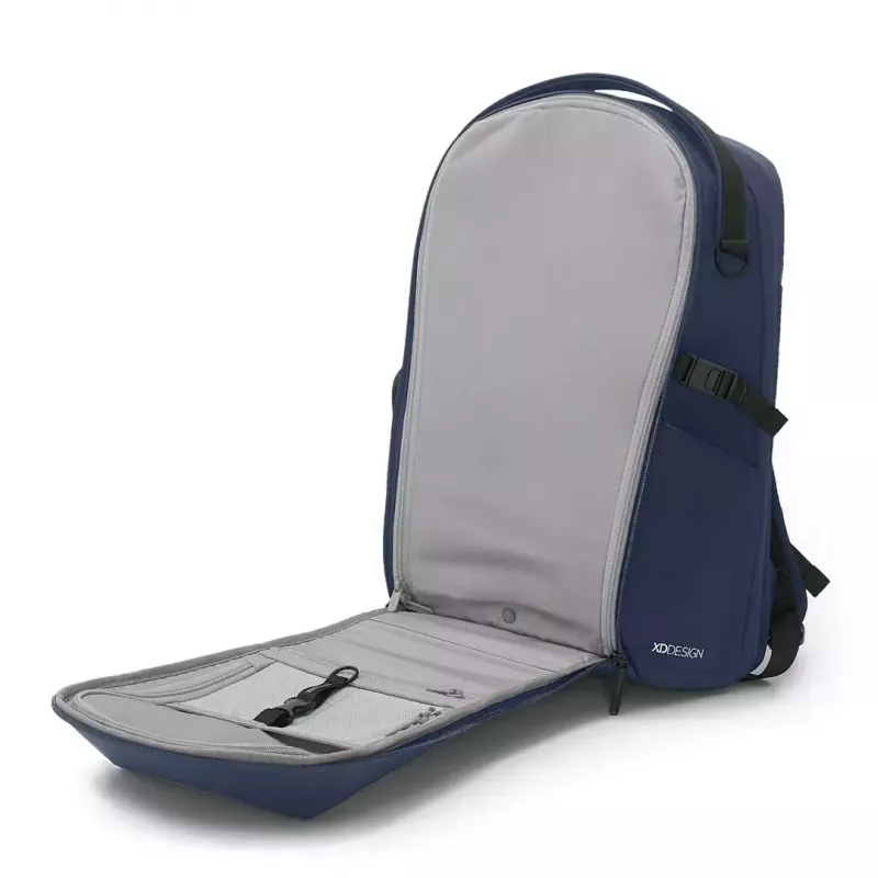 Portatīvā datora mugursoma XDDESIGN Bizz Navy — ūdensizturīga, viegla, modelis P705.935