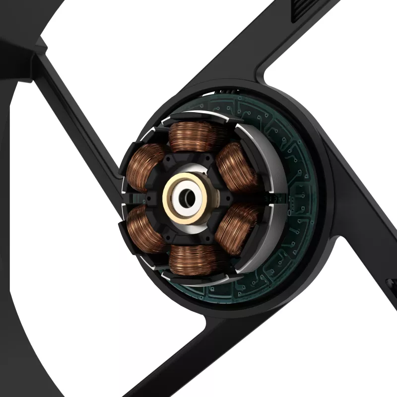 ASUS ProArt PF120 Ventilators PWM Melns 3in1 Datora korpuss 12 cm 3 gab.