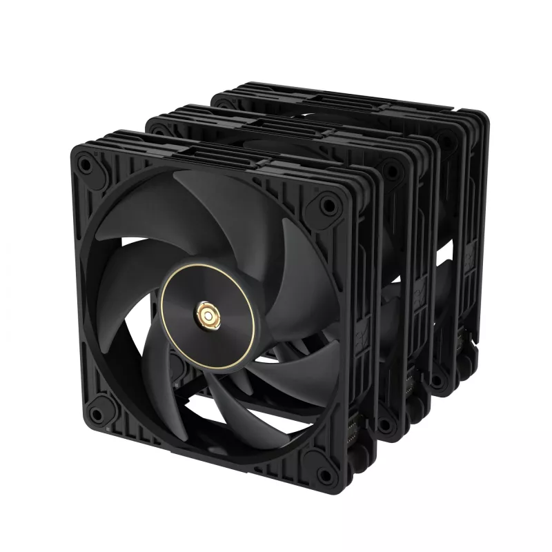 ASUS ProArt PF120 Ventilators PWM Melns 3in1 Datora korpuss 12 cm 3 gab.