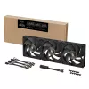 ASUS ProArt PF120 Ventilators PWM Melns 3in1 Datora korpuss 12 cm 3 gab.