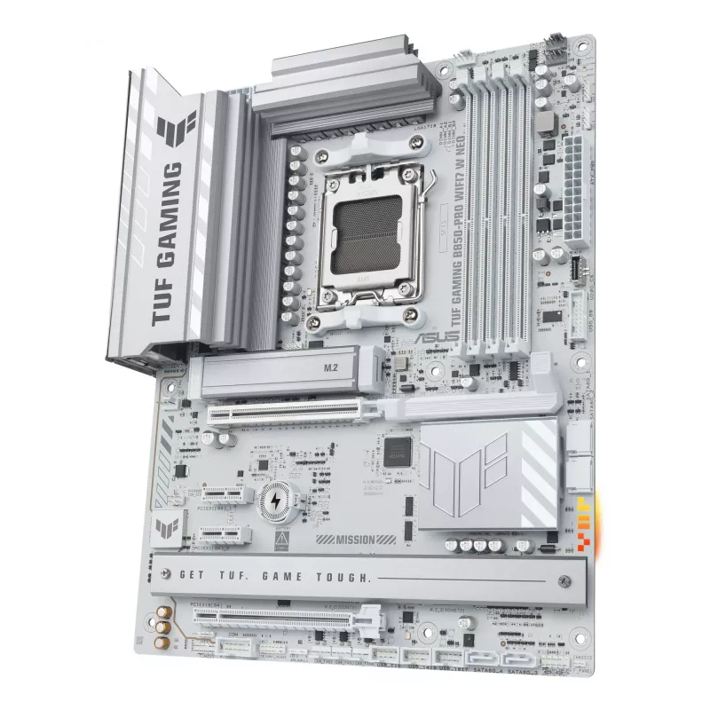 Mātesplate ASUS TUF GAMING B850‑PRO WIFI7 W NEO — AMD B850, Ligzda AM5, ATX, DDR5, Wi‑Fi 7, 2.5GbE
