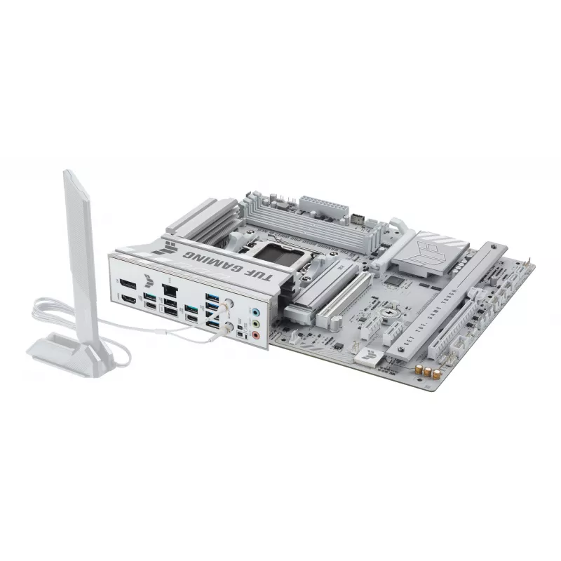 Mātesplate ASUS TUF GAMING B850‑PRO WIFI7 W NEO — AMD B850, Ligzda AM5, ATX, DDR5, Wi‑Fi 7, 2.5GbE