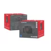 Skaļruņu komplekts GENESIS Helium 610BT 2.1, 60 W RMS, Bluetooth, vadu, sarkans/melns, kompakts zemfrekvences skaļrunis