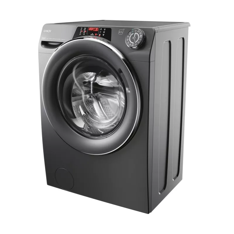 Candy RapidÓ RO41276DWMCRT-S veļas mašīna ar priekšējo ielādi 7 kg 1200 RPM Antracīts