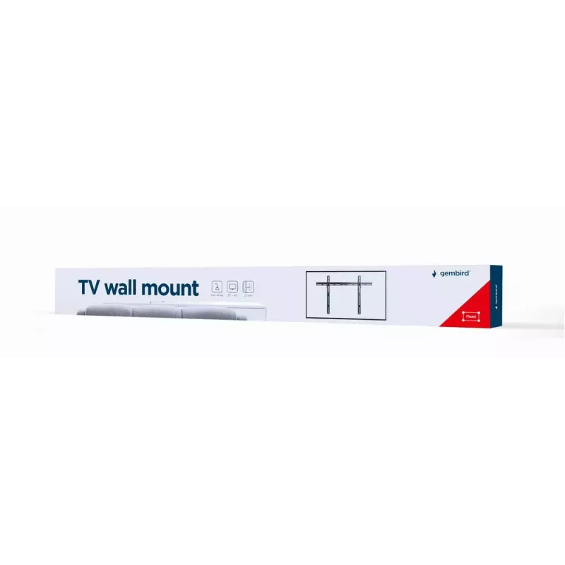 TV stiprinājums Gembird WM-70F-02 Melns 70 collas 40 kg ietilpība