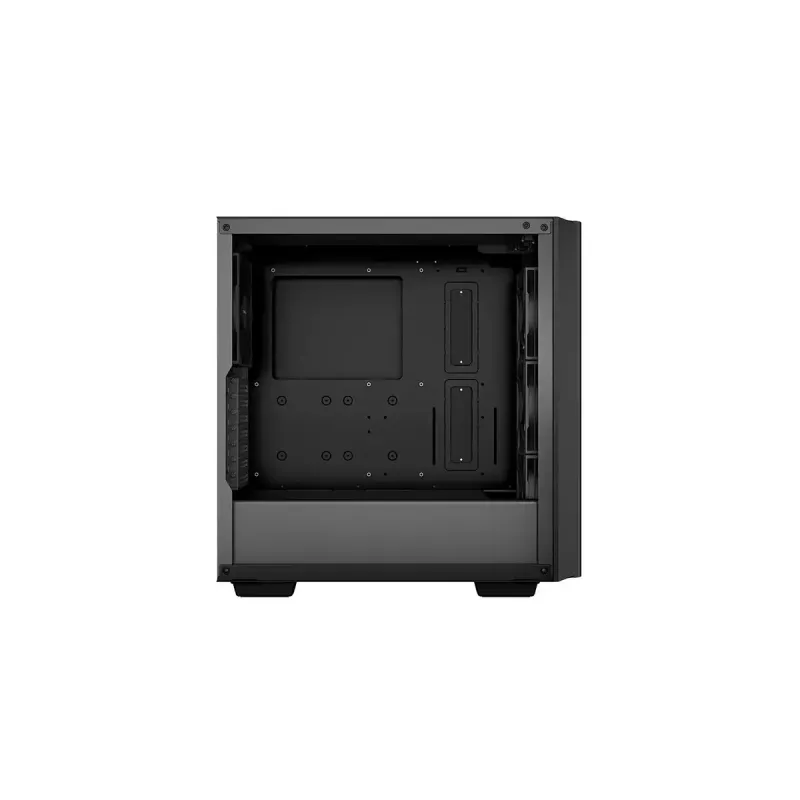 Vidēja torņa datora korpuss DeepCool CG540 — melns, ATX atbalsts, plašs interjers, optimizēta gaisa plūsma