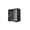 Vidēja torņa datora korpuss DeepCool CG540 — melns, ATX atbalsts, plašs interjers, optimizēta gaisa plūsma