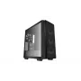 Vidēja torņa datora korpuss DeepCool CG540 — melns, ATX atbalsts, plašs interjers, optimizēta gaisa plūsma