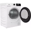 Gorenje Torktumlare DHNE82 BK040, Brīvi stāvoša, Ielādējama no priekšas, Siltumsūknis, Balta, Pogas, Rotējošs, Labais