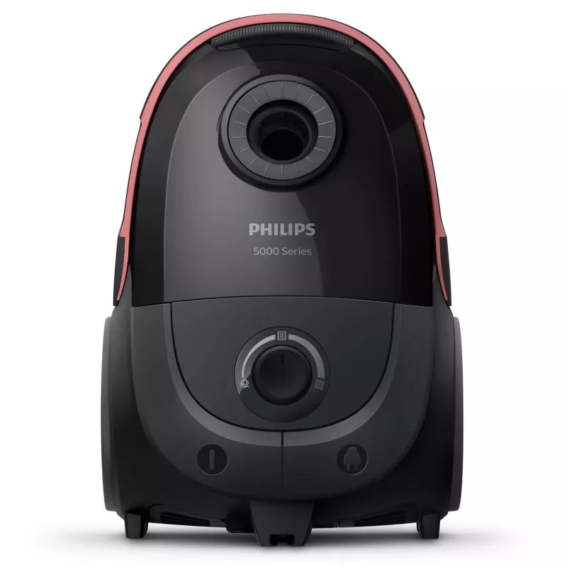 Cilindriskais putekļsūcējs Philips 5000 series XD5123/10 — 900 W, 4 L putekļu maiss, HEPA un Mikro filtrs, cietām grīdām un paklājiem