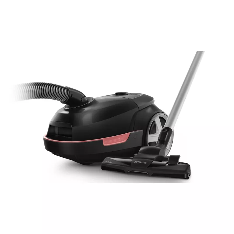 Cilindriskais putekļsūcējs Philips 5000 series XD5123/10 — 900 W, 4 L putekļu maiss, HEPA un Mikro filtrs, cietām grīdām un paklājiem
