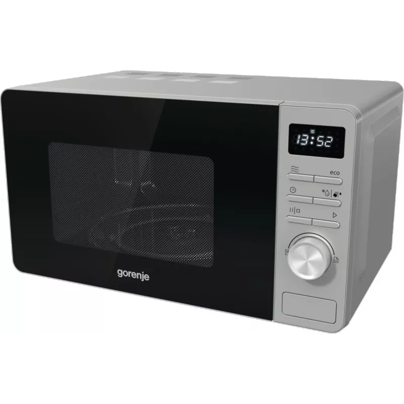 Gorenje MO20A3X Nerūsējošais tērauds Solo mikroviļņu krāsns Uz galda novietojama 20 L 800 W