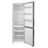 Brīvi stāvošs kombinētais ledusskapis Midea MDRB548MME46, 401 L — No Frost, 271 L ledusskapis / 130 L saldētava, 186 cm, 35 dB, energoefektivitātes klase E, pelēks