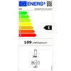 Brīvstāvošs ledusskapis BEKO RSSA290M41WN — 286 L ietilpība, E enerģijas klase, 38 dB, balts