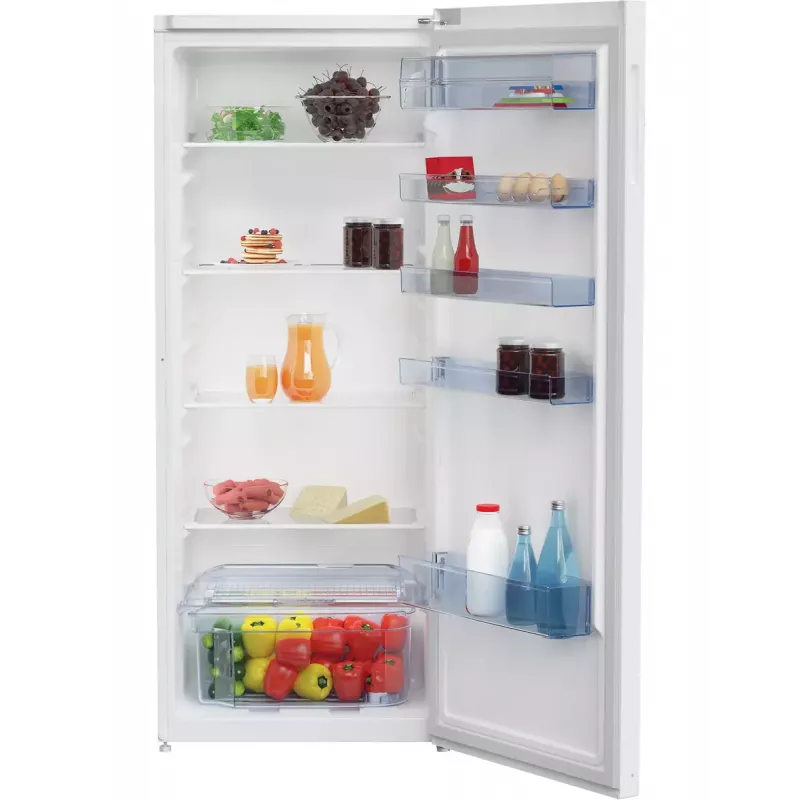 Brīvstāvošs ledusskapis BEKO RSSA290M41WN — 286 L ietilpība, E enerģijas klase, 38 dB, balts