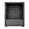 FSP S110-B korpuss Mini Tornis mITX, mATX Melns, Small Form Factor (SFF), PC, Melns, micro ATX, Mini-ITX, Sieta, Metāla, 16 cm