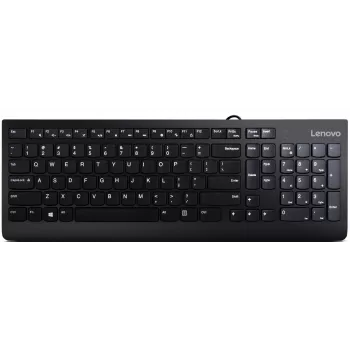 Lenovo 300 tastatūra universāla USB QWERTY US angļu melna