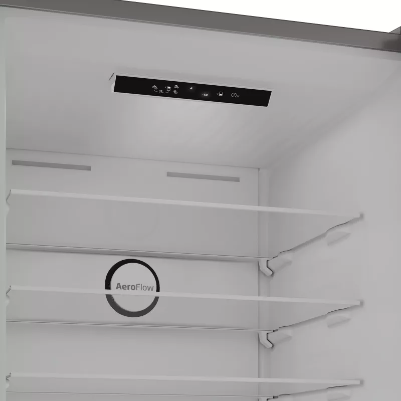Beko B3RCNE564HXB ledusskapis ar saldētavu Brīvstāvošs 490 L Sudraba