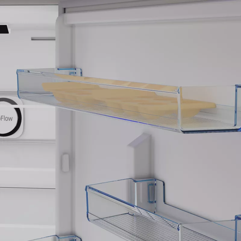 Beko B3RCNE564HXB ledusskapis ar saldētavu Brīvstāvošs 490 L Sudraba