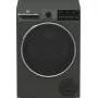 Veļas žāvētājs BEKO B5T89243M — brīvi stāvošs ar priekšējo ielādi, siltumsūknis, 9 kg, melns, 598×672×846 mm