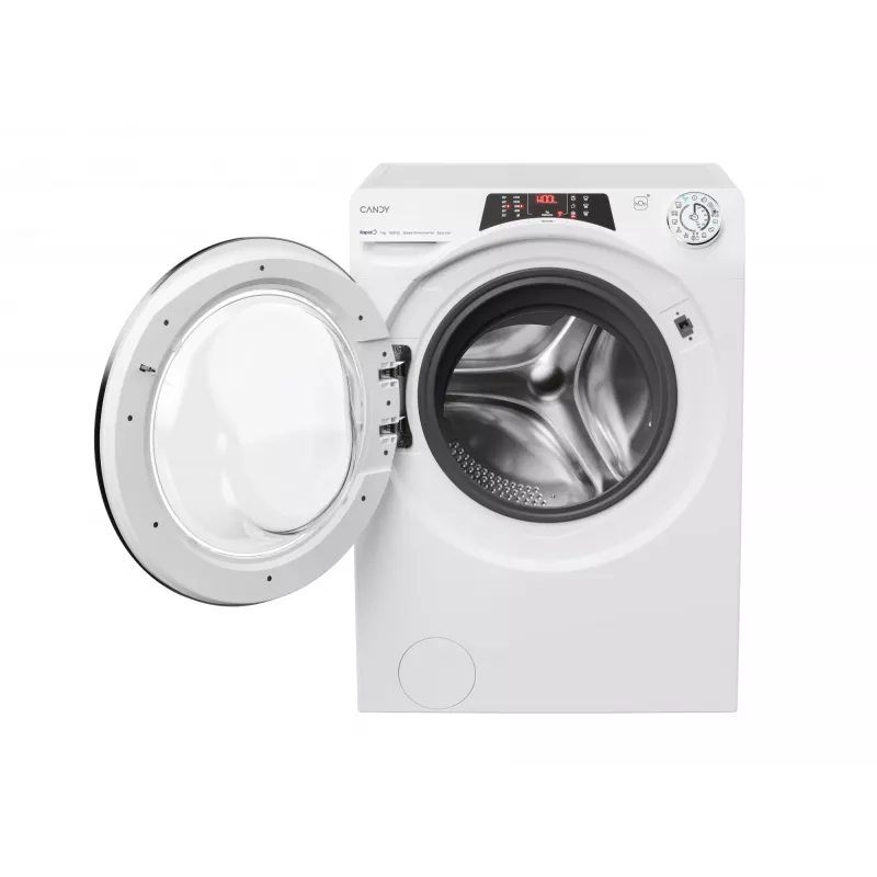 Candy RapidÓ RO41274DWMCT/1-S veļas mašīna Ielādējama no priekšas 7 kg 1200 RPM Balta