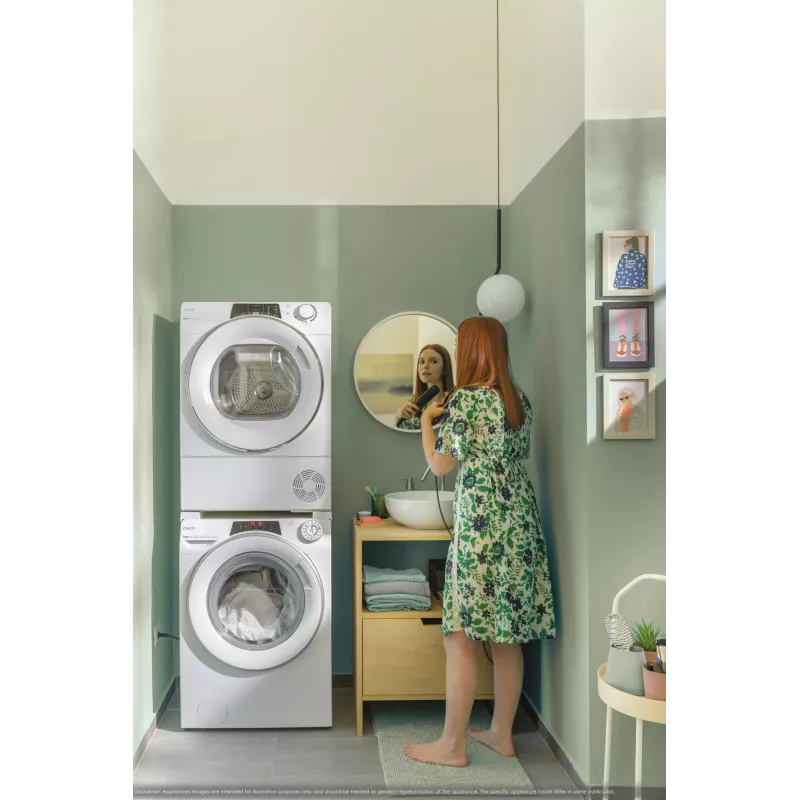 Candy RapidÓ RO41274DWMCT/1-S veļas mašīna Ielādējama no priekšas 7 kg 1200 RPM Balta