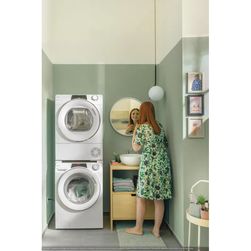 Candy RapidÓ RO41274DWMCT/1-S veļas mašīna Ielādējama no priekšas 7 kg 1200 RPM Balta