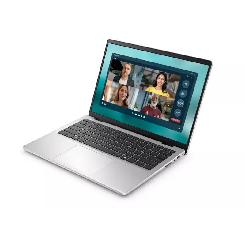 Dell Pro 14 Essential PV14250 portatīvais dators — 14 collu 2K (1920×1200), Intel Core 3, 8 GB DDR5, 512 GB SSD, Intel Graphics, Windows 11 Home, Platīna sudraba