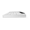Bezvadu Bluetooth tastatūra Lenovo 800 — US angļu izkārtojums, pašuzlādes, balta