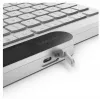 Bezvadu Bluetooth tastatūra Lenovo 800 — US angļu izkārtojums, pašuzlādes, balta