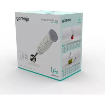 Gorenje HBC564QW 0,5 L iegremdējamais blenderis 500 W Balts