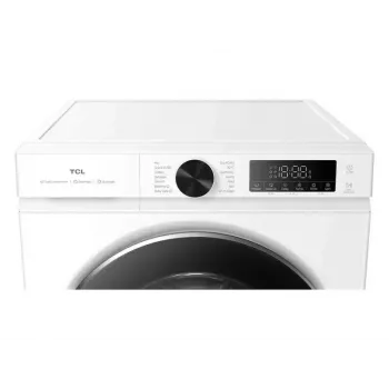 Veļas mazgājamā mašīna TCL FP0944WA0 — priekšējā ielāde, 9 kg, 1400 apgr./min, A klase, LED displejs, tvaiks, 60×56×85 cm, balta