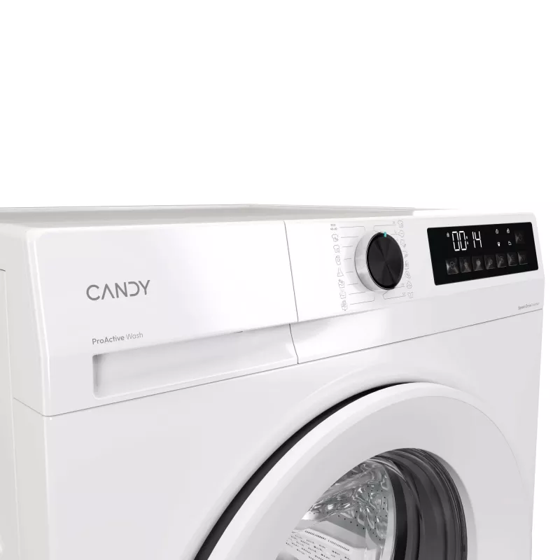Candy GD 48S6-S veļas mazgājamā mašīna Ielādēšana no priekšas 8 kg 1351 apgr./min Balta