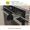 Whirlpool AKZ9S 8271 IX 73 L nerūsējošais tērauds