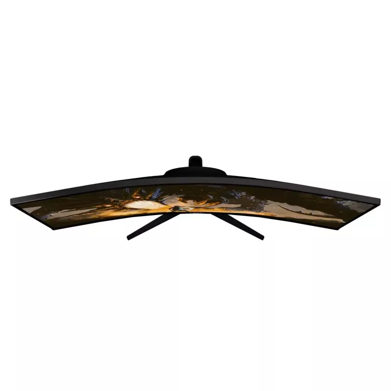 34 collu izliekts monitors Arozzi Nova — 34 collas (86,4 cm), 3440×1440, 21:9, VA LED, 1 ms, VESA, iebūvēti skaļruņi, melns