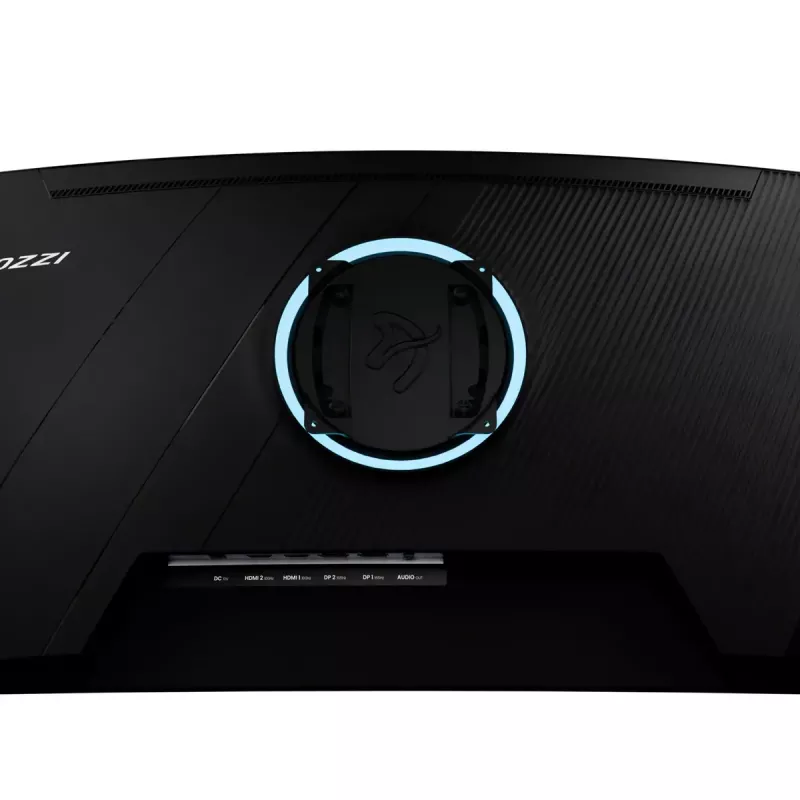 34 collu izliekts monitors Arozzi Nova — 34 collas (86,4 cm), 3440×1440, 21:9, VA LED, 1 ms, VESA, iebūvēti skaļruņi, melns