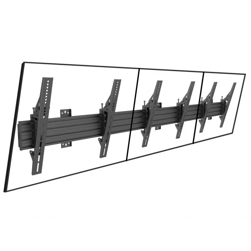 Sienas stiprinājums Multibrackets M Wallmount Pro MBW3U Tilt Melns