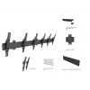 Sienas stiprinājums Multibrackets M Wallmount Pro MBW3U Tilt Melns