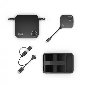Bezvadu prezentācijas sistēma BenQ InstaShow WDC15 HDMI Desktop Melna