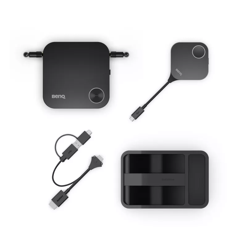 Bezvadu prezentācijas sistēma BenQ InstaShow WDC15 HDMI Desktop Melna