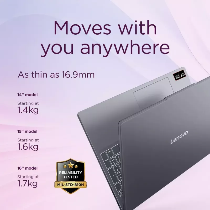 Lenovo IdeaPad plāns 3 15AMN8 klēpjdators — 15,6 collu FHD TN 1920x1080, AMD Ryzen 3 7320U, 16GB LPDDR5, 512GB SSD, AMD Radeon 610M, Windows 11 Home, Arctic Grey