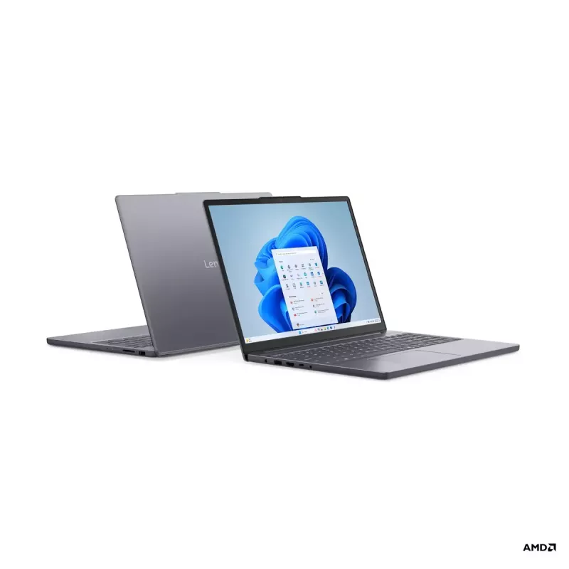 Lenovo IdeaPad plāns 3 15AMN8 klēpjdators — 15,6 collu FHD TN 1920x1080, AMD Ryzen 3 7320U, 16GB LPDDR5, 512GB SSD, AMD Radeon 610M, Windows 11 Home, Arctic Grey