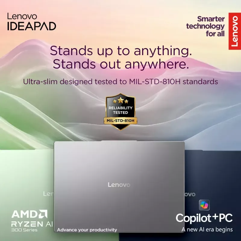 Lenovo IdeaPad plāns 5 klēpjdators — Ryzen 7 7735HS, 14 collu WUXGA IPS 300 nitu, 16GB RAM, 1TB SSD, AMD Radeon 680M, microSD lasītājs, Windows 11 Home