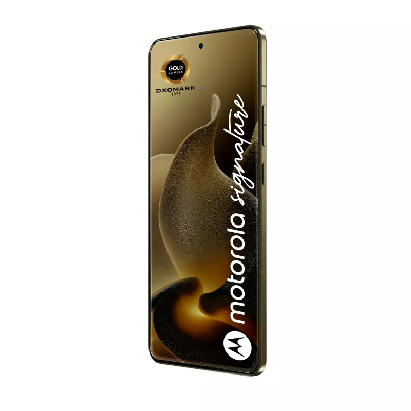 Motorola signature 17.2 cm (6.78 collu) Dual SIM Android 16.0 5G USB Type-C 16 GB 512 GB 5200 mAh Zelts