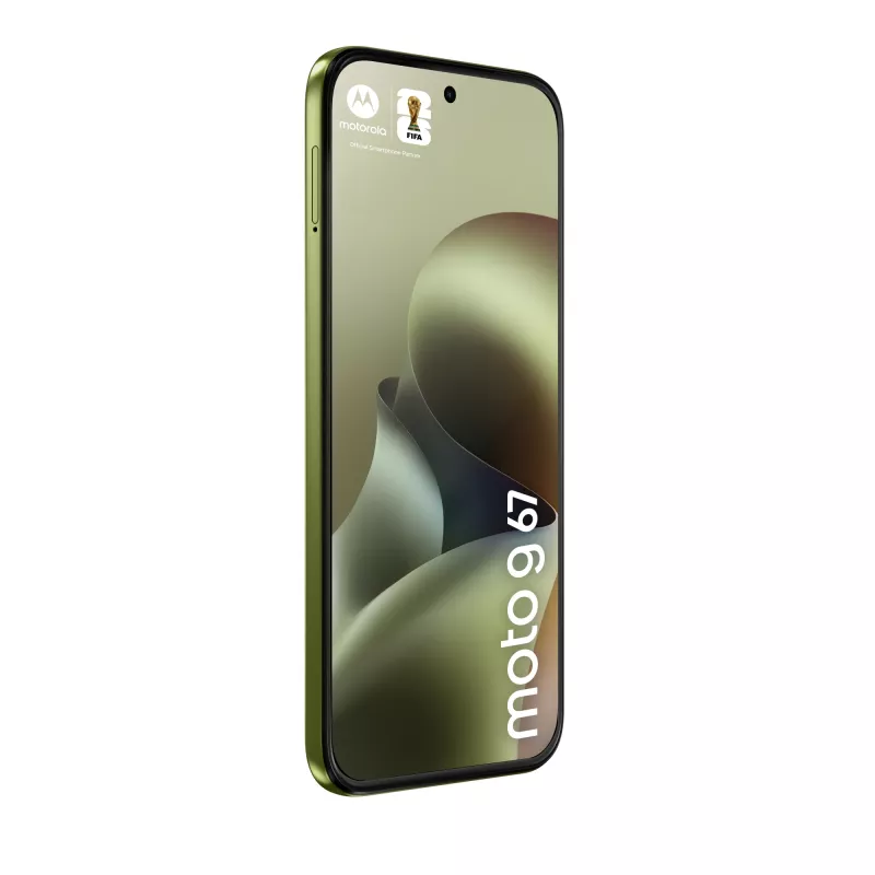 Viedtālrunis Motorola moto g67 6,8 collas (17,3 cm) 5G, MediaTek Dimensity 6300 2,4 GHz, 4 GB RAM, 128 GB, 5200 mAh, hibrīda Dual SIM, zaļš
