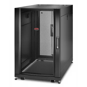 APC Netshelter SX, serveru skapja korpuss, 18U, melns, 925A x 600P x 1070D mm