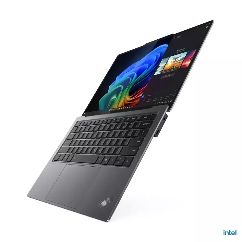 Lenovo ThinkPad X9-14 G1 Aura Edition | Pelēks | 14 collas | OLED | WUXGA | 1920 x 1200 pikseļi | Pretatspīduma | Intel Core Ultra 5 | 228V | 32 GB | Lodēta LPDDR5x | Cietvielu diska ietilpība 512 GB | Intel Arc Graphics 130V | Windows 11 Pro | 802.11be | Bluetooth versija 5.4 | Tastatūras valoda Ziemeļvalstu | Tastatūras apgaismojums | Garantija 36 mēneši | Akumulatora garantija 12 mēneši